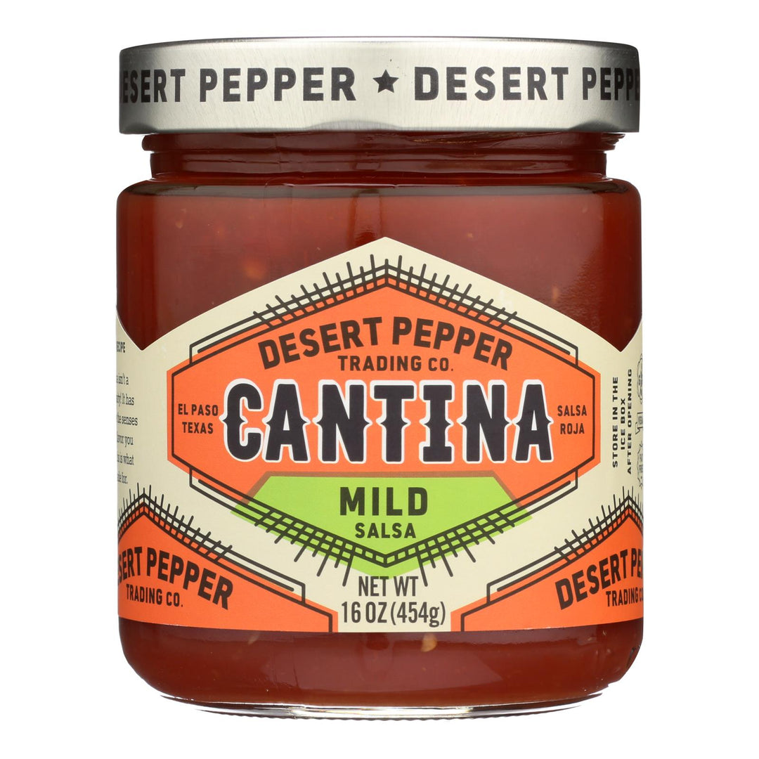 Desert Pepper Trading - Cantina Salsa - Mild - Case Of 6 - 16 Oz