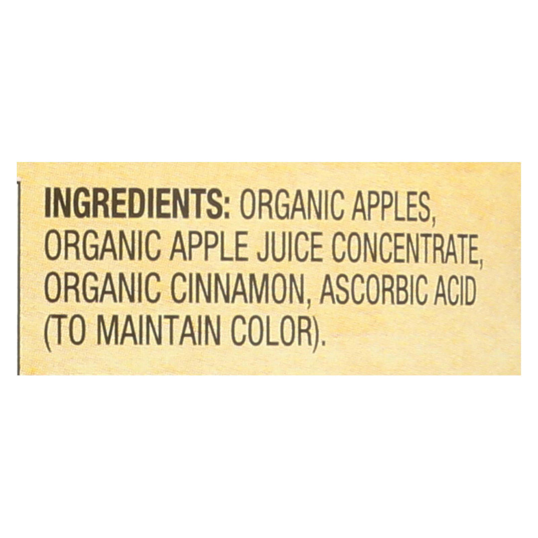 Santa Cruz Organic Apple Sauce - Cinnamon - Case Of 12 - 23 Oz.