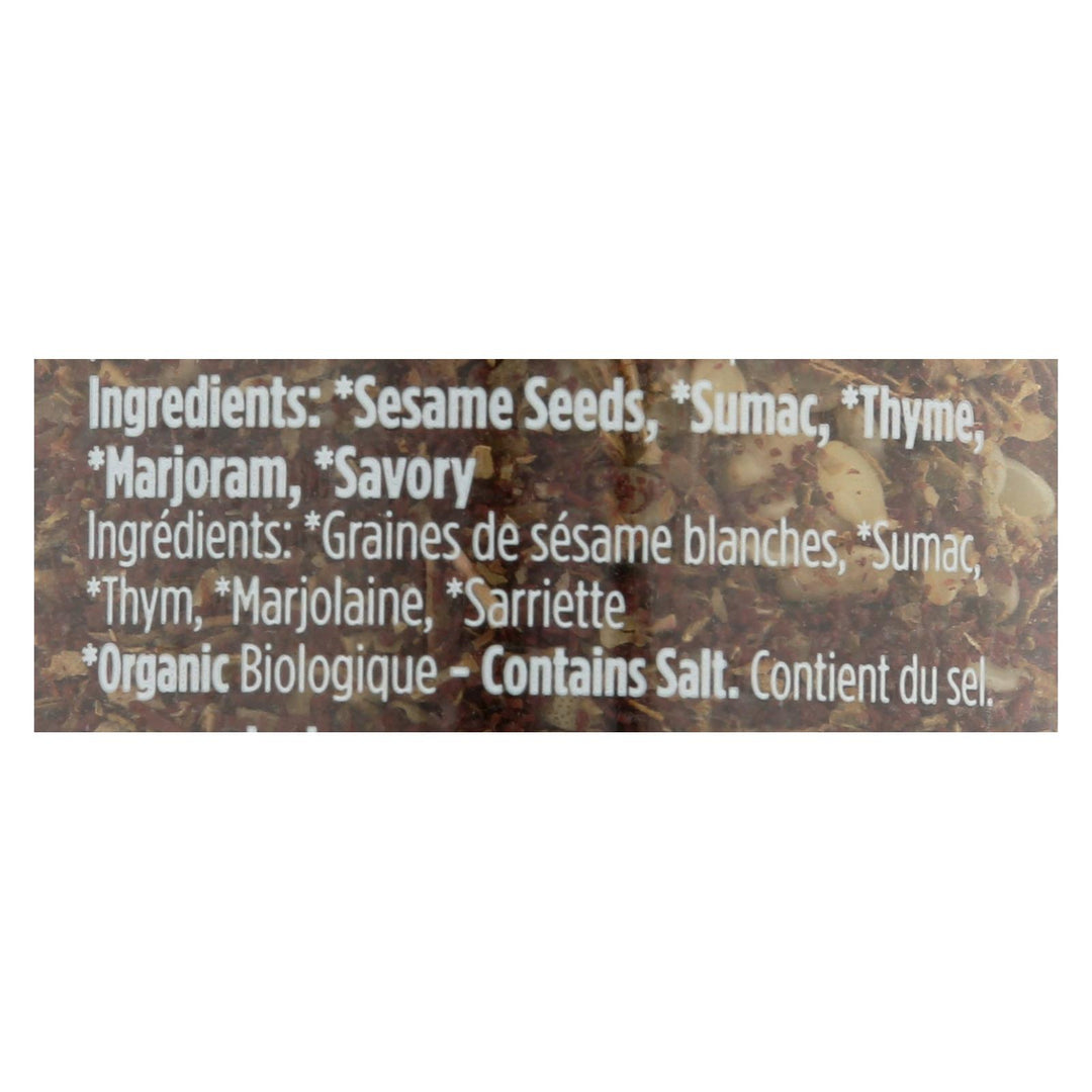 Spicely Organics - Organic Zaatar Seasoning - Case Of 3 - 1.4 Oz.