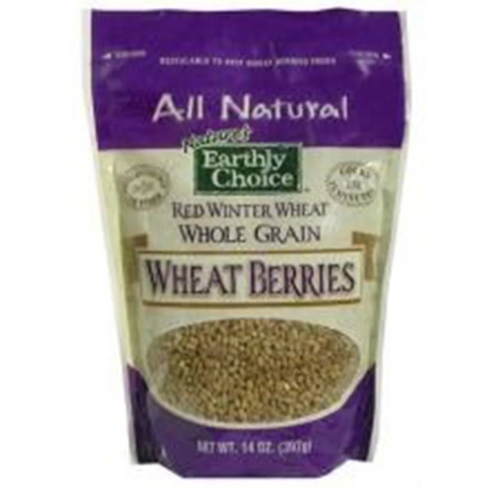 Bulk Grains 100% Organic Hard Red Winter Wheatberries - Single Bulk Item - 25lb