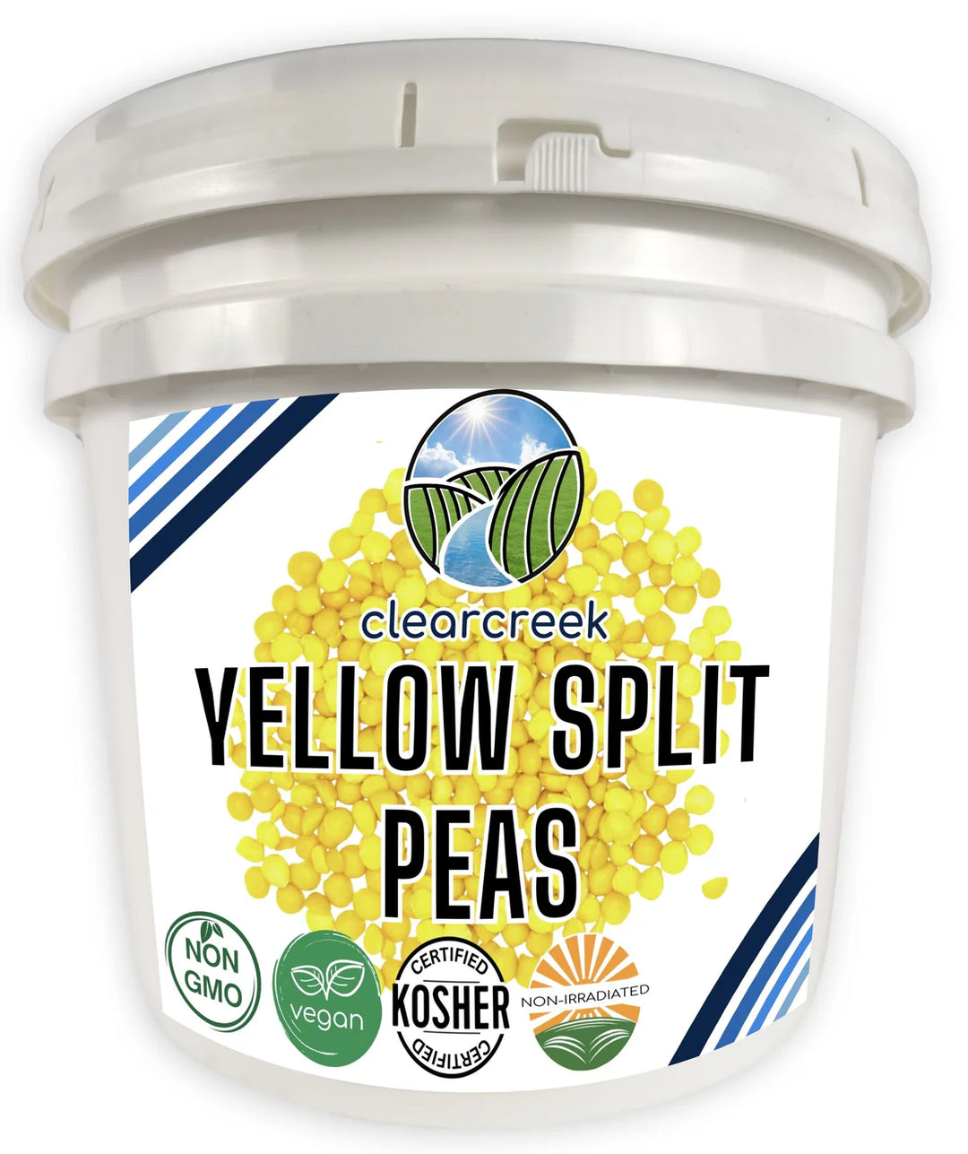 Bulk Peas And Beans Split Yellow - Single Bulk Item - 25lb