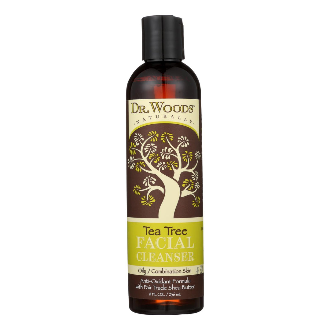 Dr. Woods Facial Cleanser - Tea Tree - 8 Oz