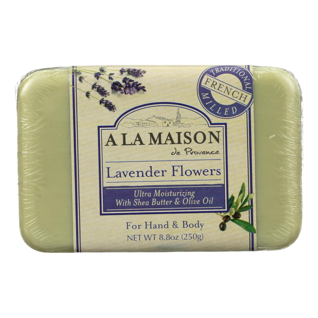 A La Maison - Bar Soap - Lavender Flowers - 8.8 Oz