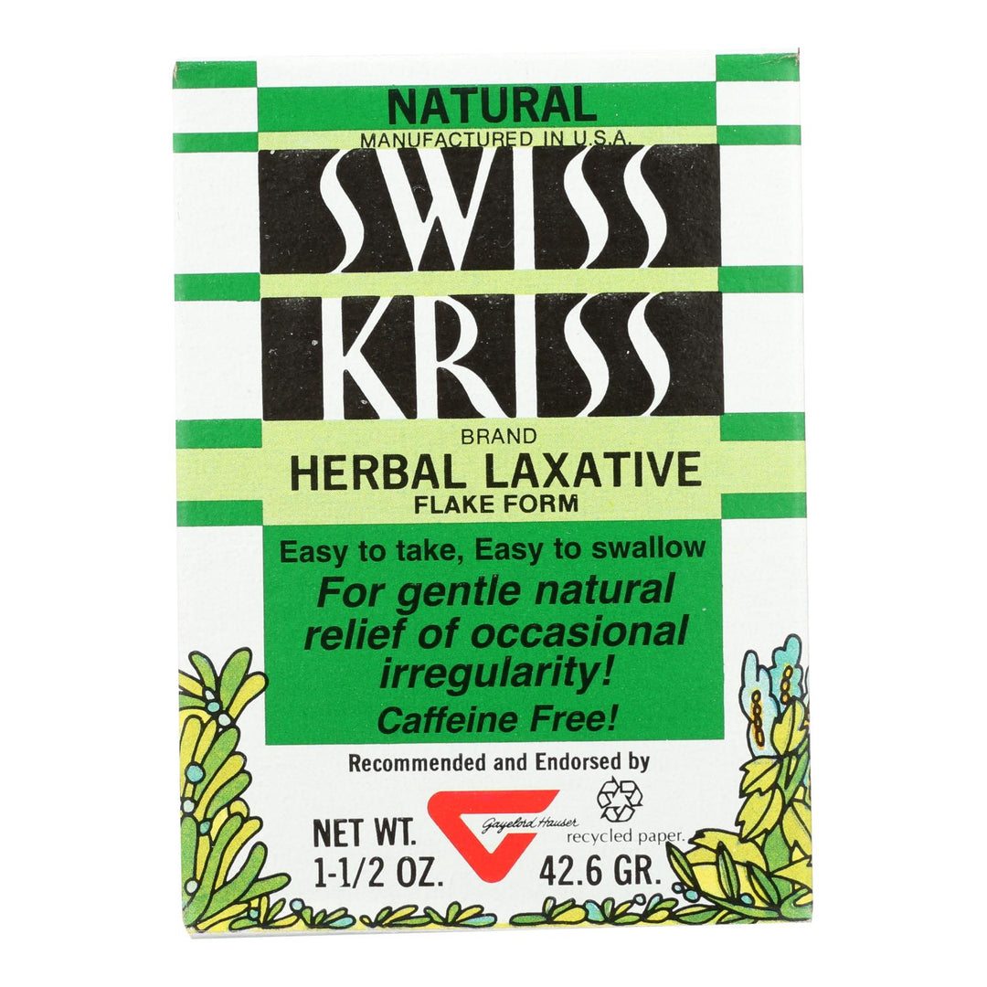 Modern Natural Products Swiss Kriss Herbal Laxative Flake Form - 1.5 Oz