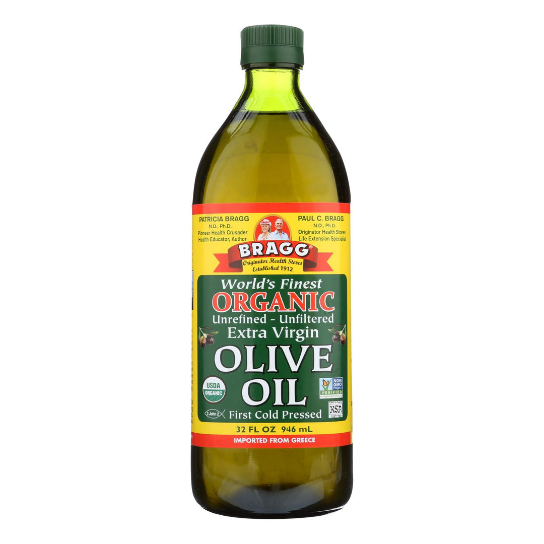 Bragg - Olive Oil - Organic - Extra Virgin - 32 Oz - Case Of 12