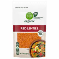 Bulk Peas And Beans Organic Red Split Lentils - Single Bulk Item - 25lb