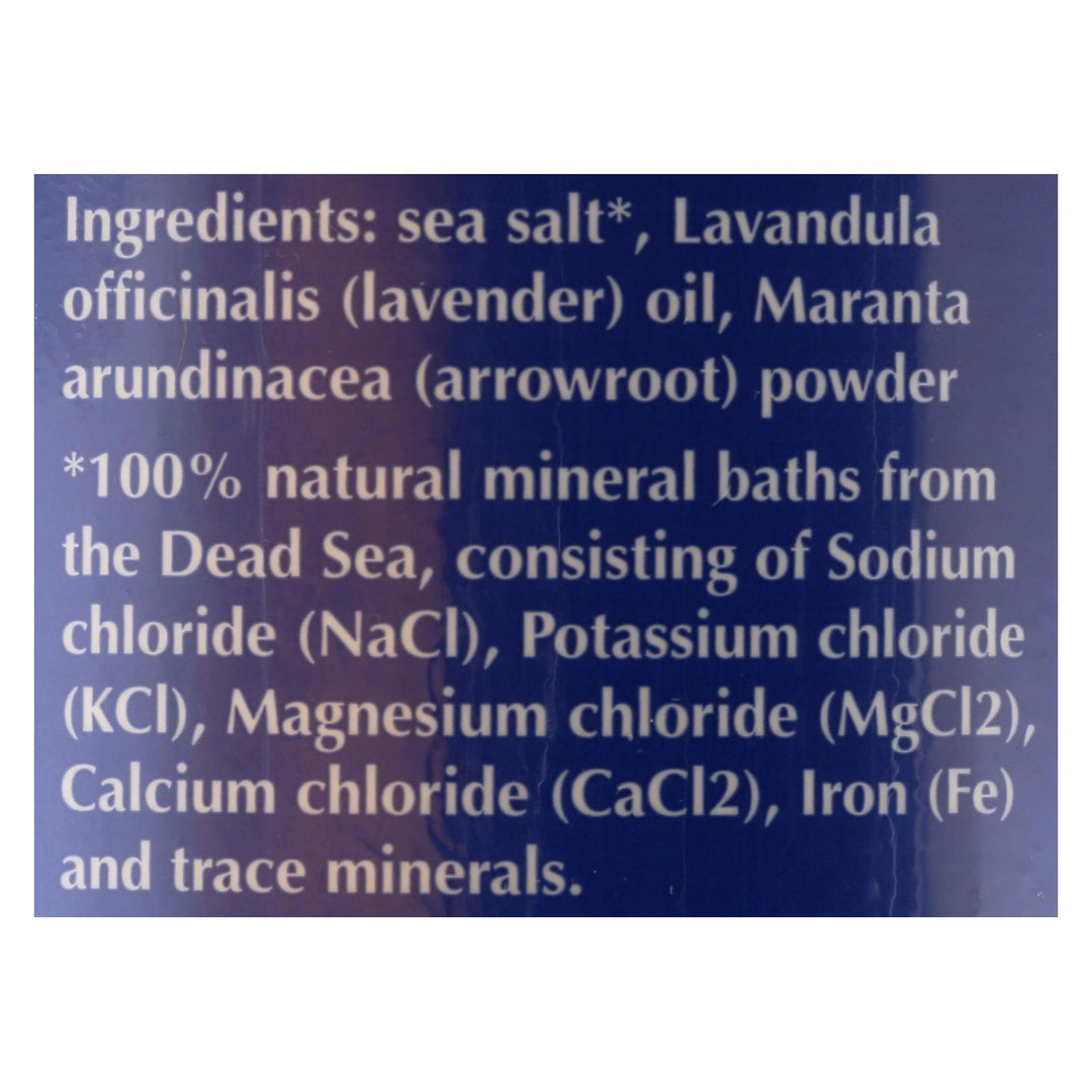 Ancient Secrets Aromatherapy Dead Sea Mineral Baths Lavender - 2 Lbs