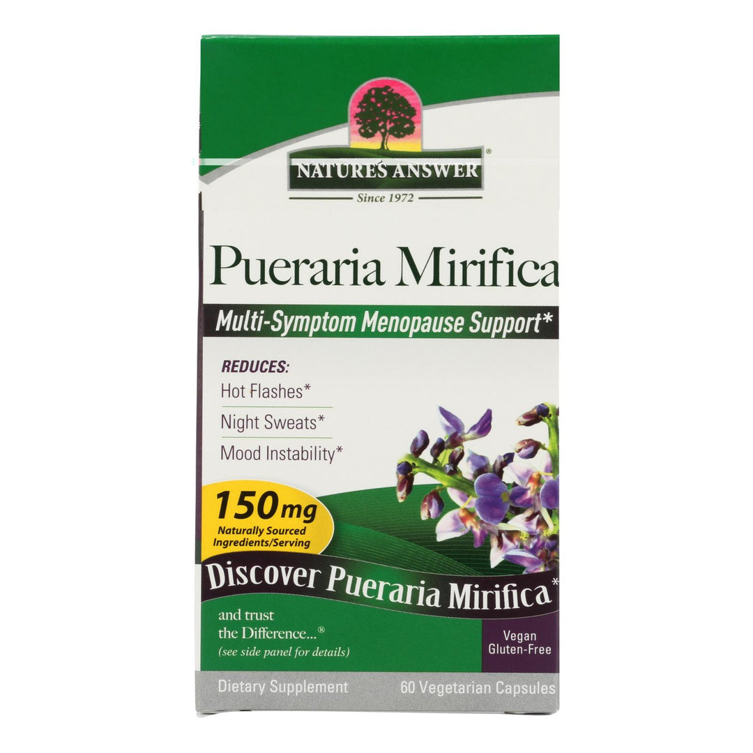 Nature's Answer - Pueraria Mirifica Estro Balance - 60 Vegetarian Capsules