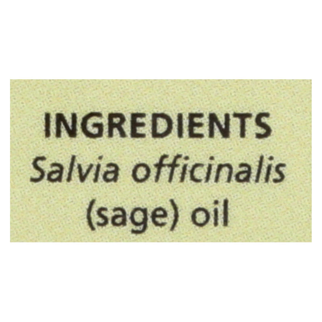 Aura Cacia - Essential Oil Sage - 0.5 Fl Oz