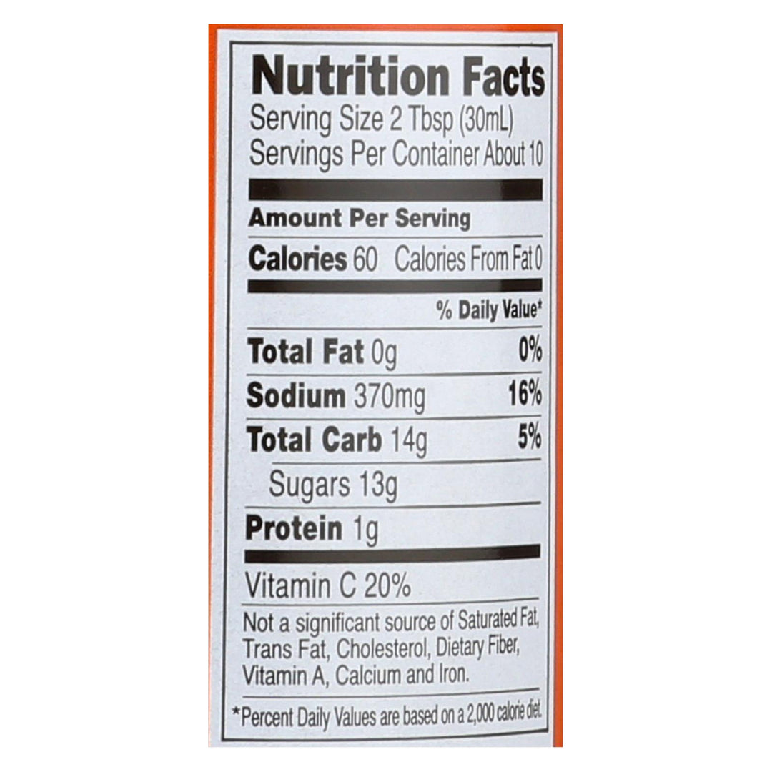 San - J Cooking Sauce - Orange - Case Of 6 - 10 Fl Oz.