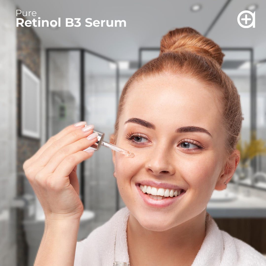 Resurfacing Retinol Serum for Face with Vitamin B3   Pure Retinol Face Serum for Anti Aging Wrinkles Fine Lines Acne Scar and Sun Spots for a Radiant Complexion   Boost Collagen and Hydrates