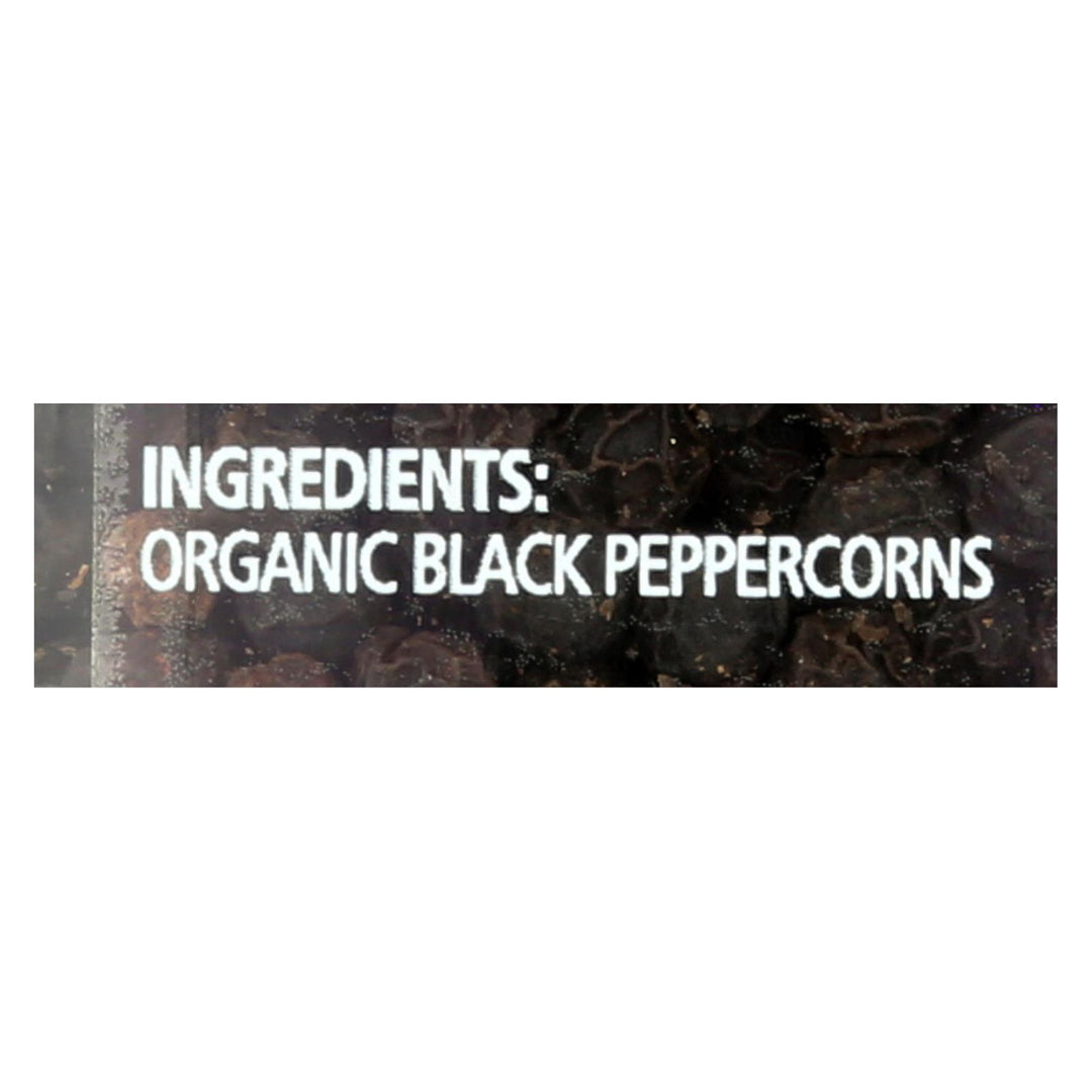 Simply Organic Black Peppercorns - Case Of 6 - 2.65 Oz.