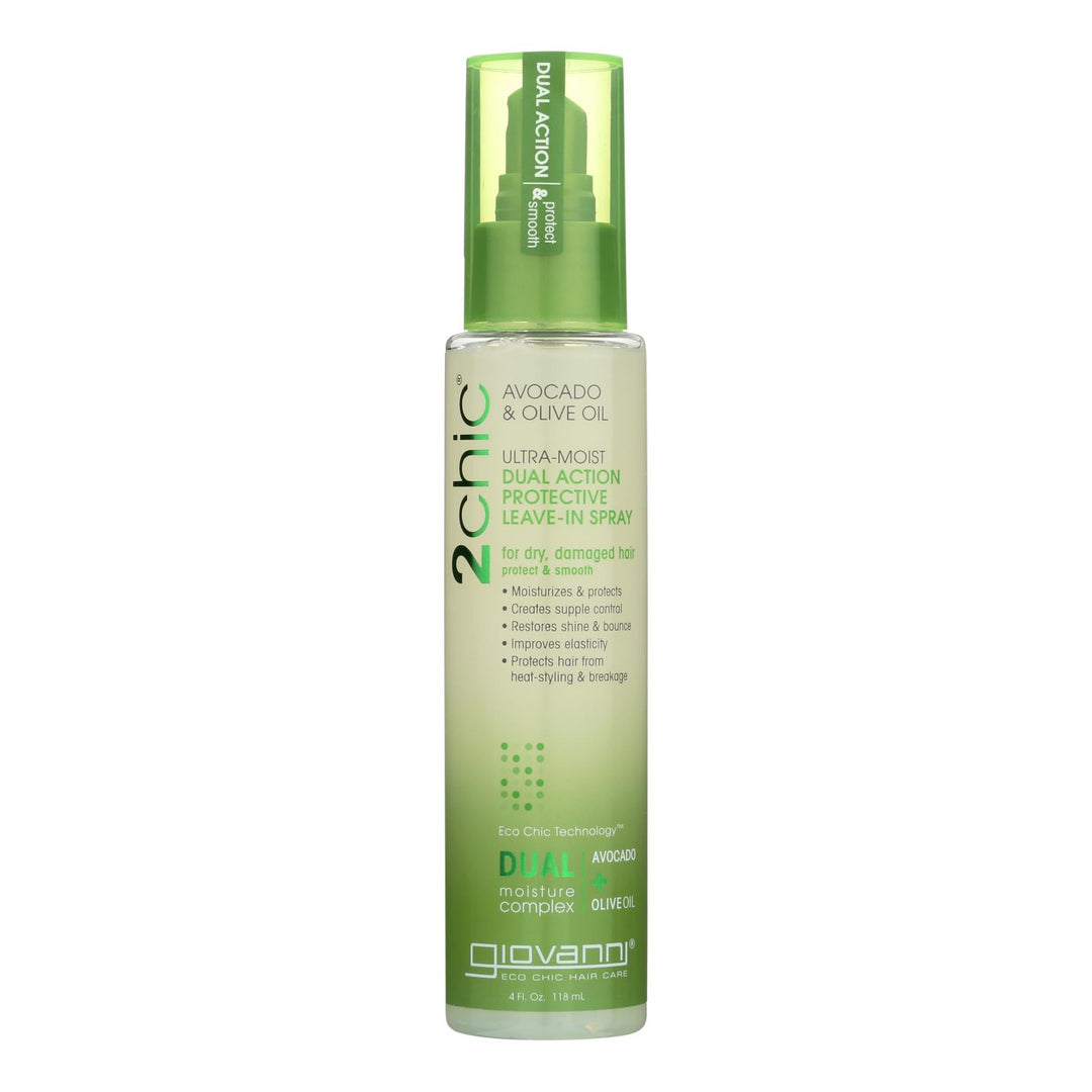 Giovanni Hair Care Products Spray Leave In Conditioner - 2chic Avocado - 4 Oz