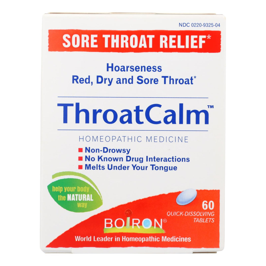 Boiron - Throatcalm - 60 Tab