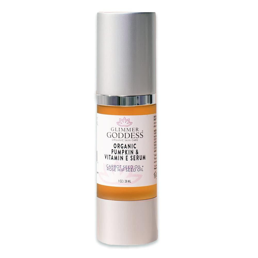 Glimmer Goddess Organic Face Serum   Pumpkin & Vitamin E 1 oz