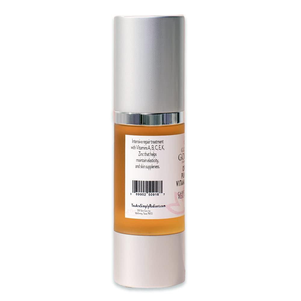 Glimmer Goddess Organic Face Serum   Pumpkin & Vitamin E 1 oz