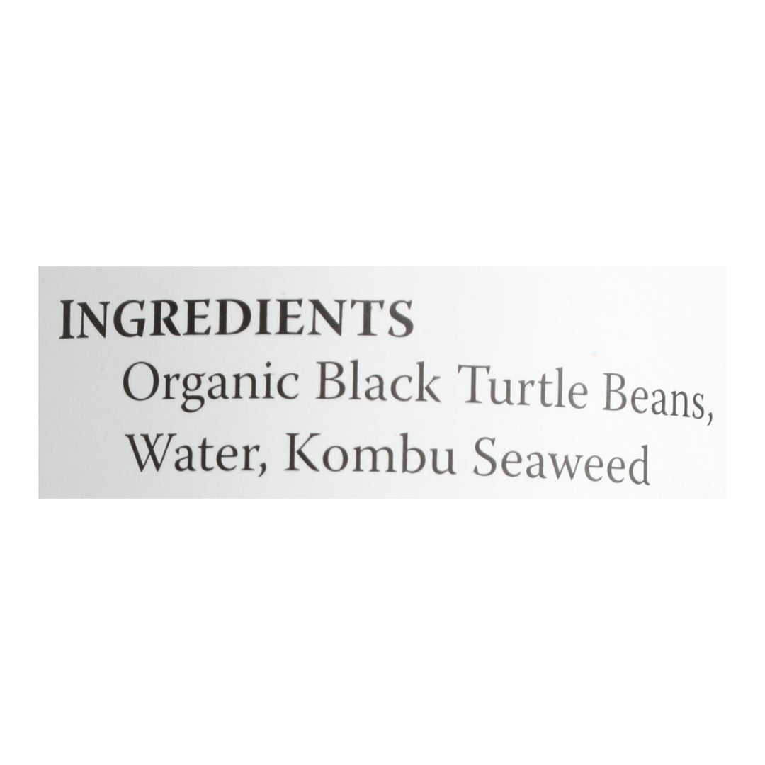 Eden Foods Organic Black Beans - Case Of 12 - 15 Oz.