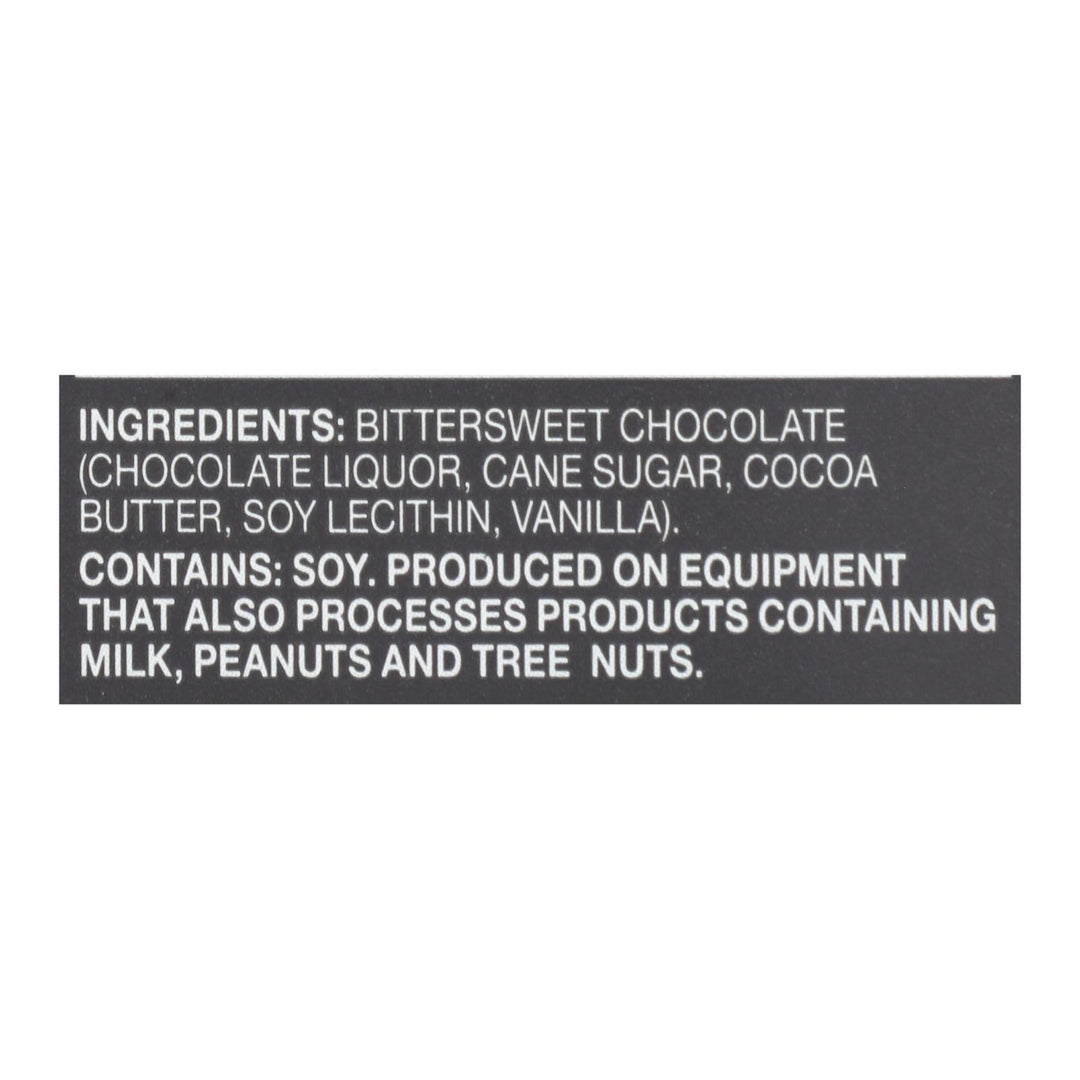 Endangered Species Natural Chocolate Bars - Dark Chocolate - 72 Percent Cocoa - 3 Oz Bars - Case Of 12