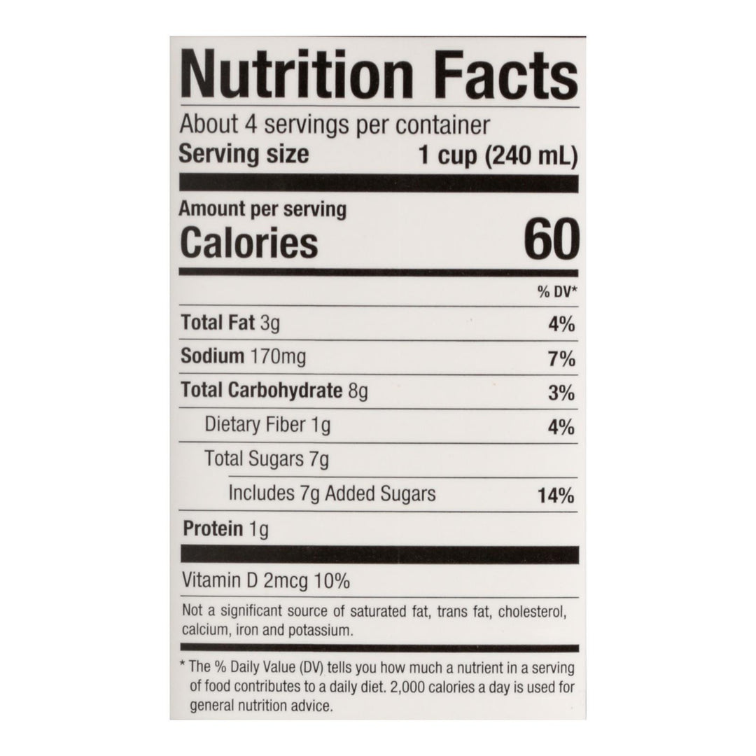 Pacific Natural Foods Almond - Non Dairy - Case Of 12 - 32 Fl Oz.