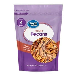 Bulk Nuts Raw Fancy Junior Mammoth Pecans - Single Bulk Item - 30lb