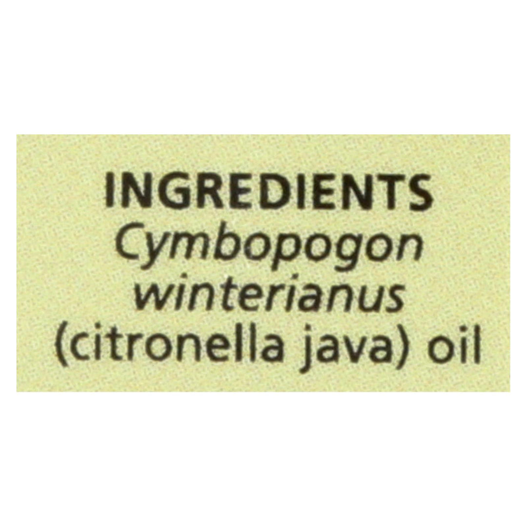 Aura Cacia - Pure Essential Oil Citronella Java - 0.5 Fl Oz