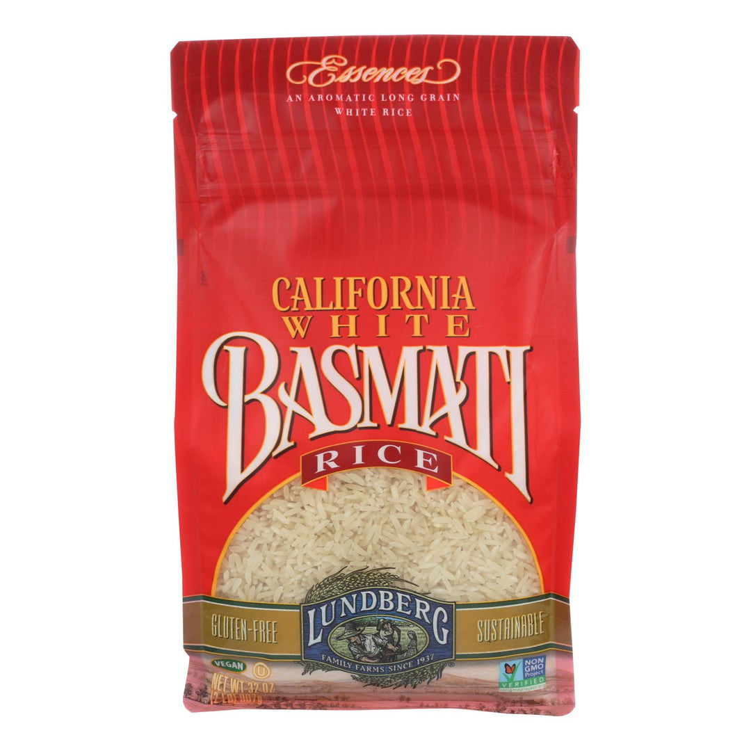 Lundberg Family Farms California Basmati White Rice - Case Of 6 - 2 Lb.