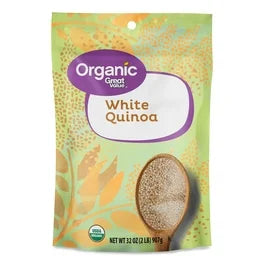 Bulk Grains Organic Quinoa White - Single Bulk Item - 25lb