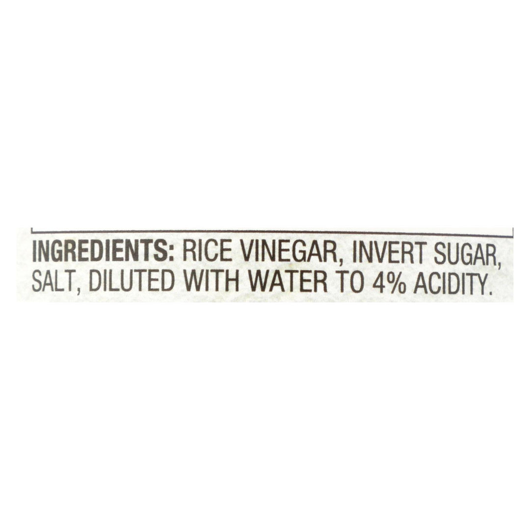 Nakano Seasoned Rice Vinegar - Case Of 6 - 12 Fl Oz.