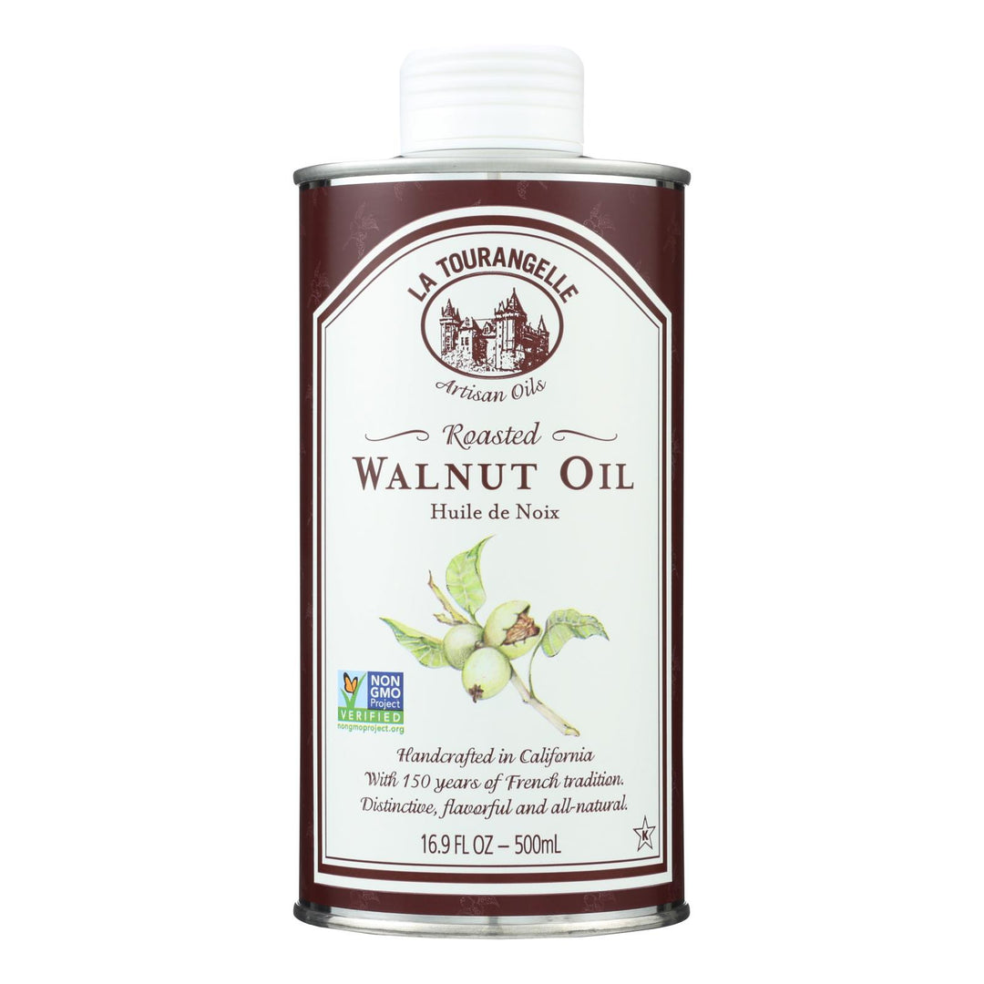 La Tourangelle Roasted Walnut Oil - Case Of 6 - 500 Ml