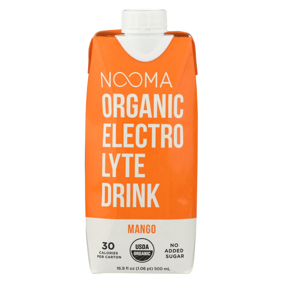 Nooma Electrolite Drink - Organic - Mango - Case Of 12 - 16.9 Fl Oz