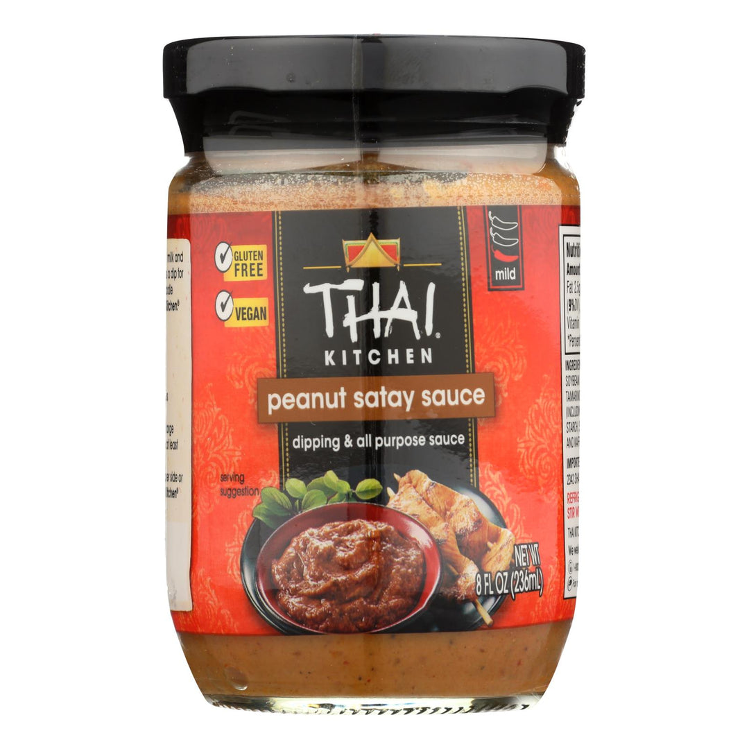 Thai Kitchen Peanut Satay Sauce - Case Of 12 - 8 Fl Oz.