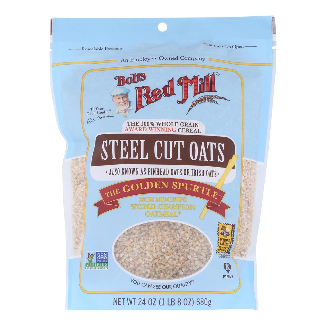 Bob's Red Mill - Steel Cut Oats - Case Of 4-24 Oz