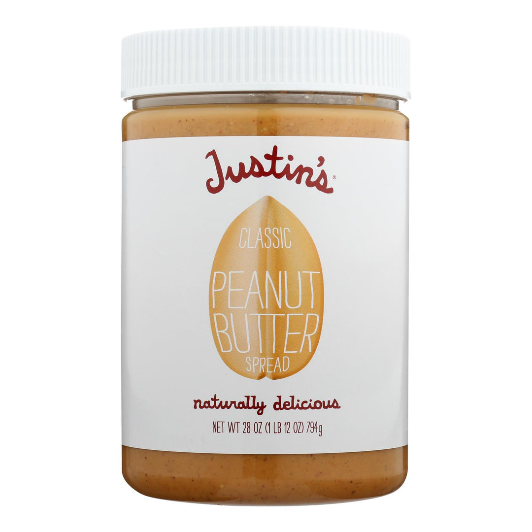 Justin's Nut Butter Peanut Butter - Classic - Case Of 6 - 28 Oz.