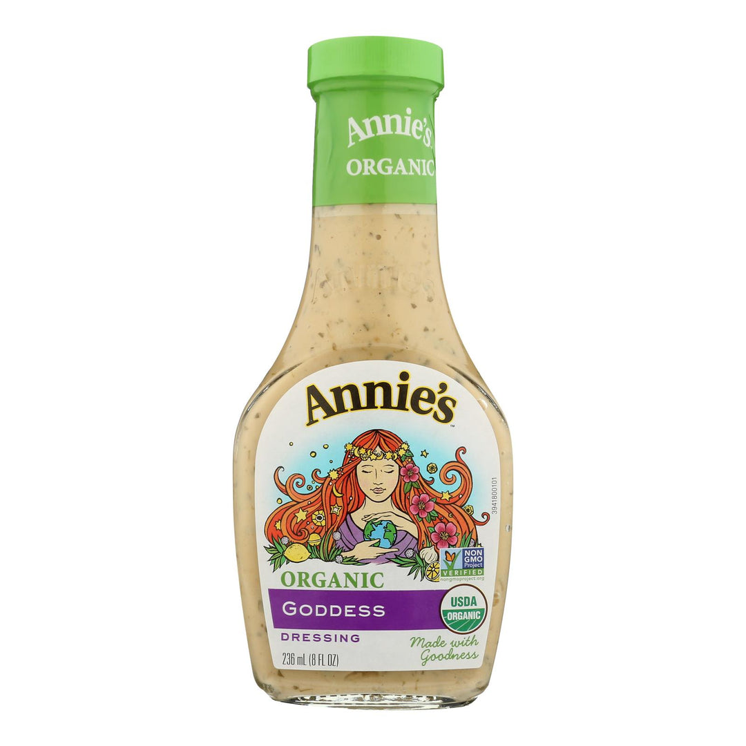 Annie's Naturals Organic Dressing Goddess - Case Of 6 - 8 Fl Oz.