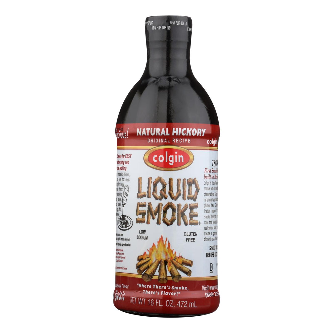 Colgin Liquid Smoke - Hickory - Case Of 6 - 16 Fl Oz