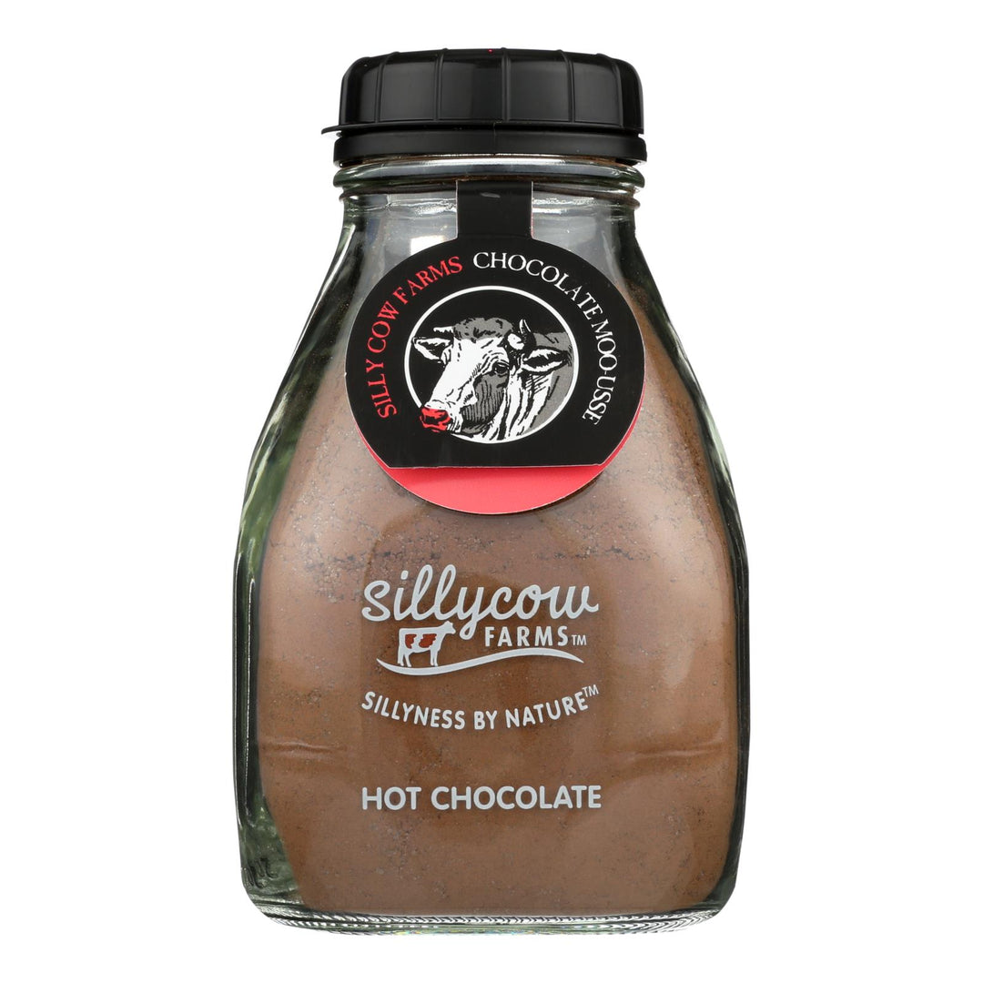 Silly Cow Farms Hot Chocolate - Moo-usse - Case Of 6 - 16.9 Oz.