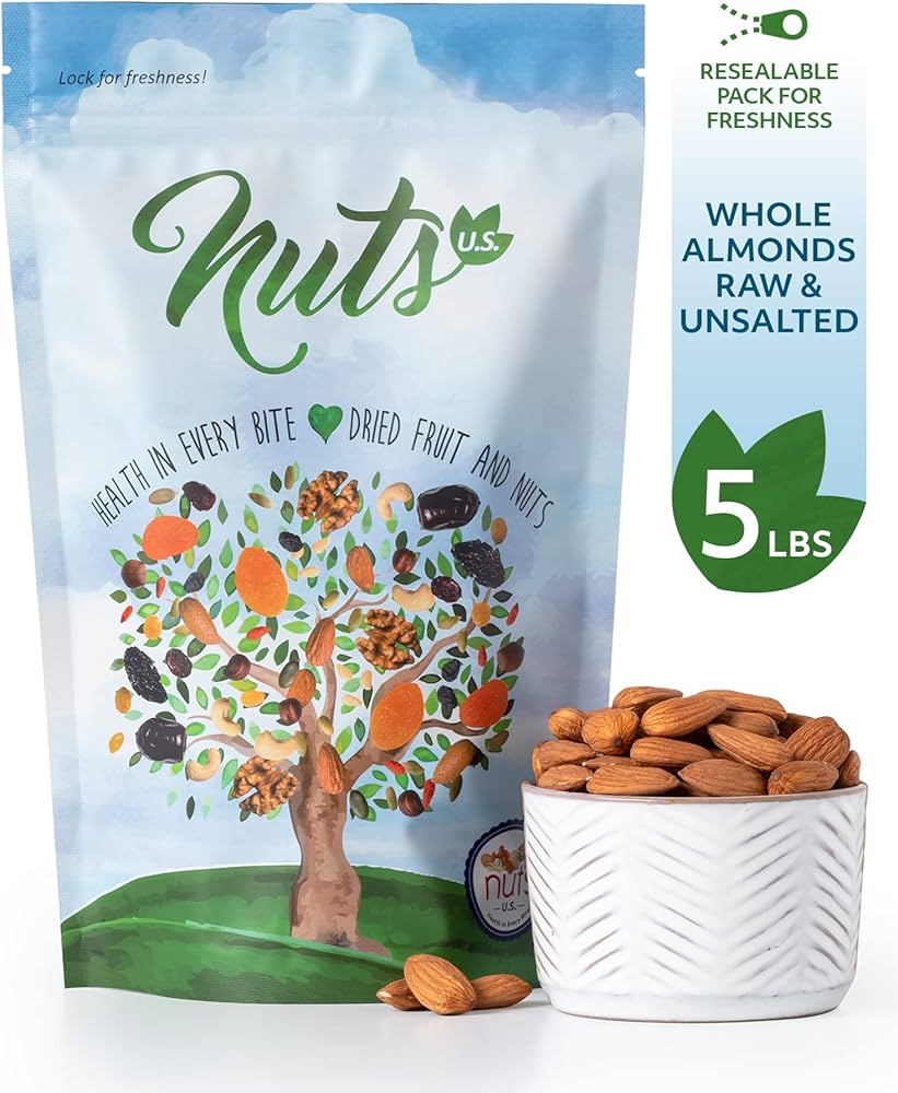 Bulk Nuts Almonds Nonpareil Supreme - Single Bulk Item - 25lb