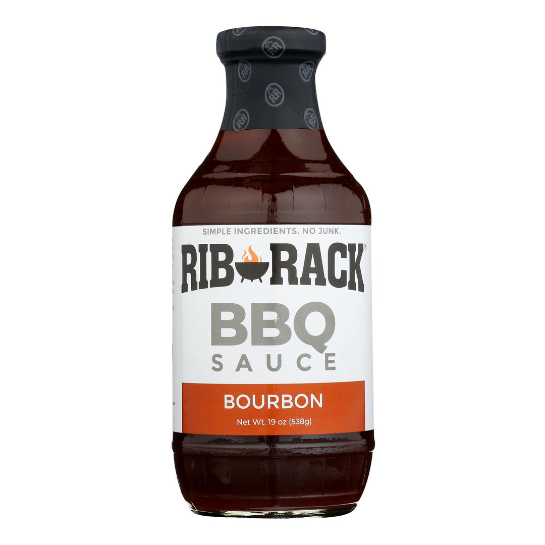 Rib Rack Bbq Sauce - Southern Bourbon - Case Of 6 - 19 Oz