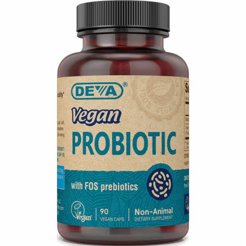 Deva Vegan Vitamins - Vegan Probiotic - 90 Vegan Capsules