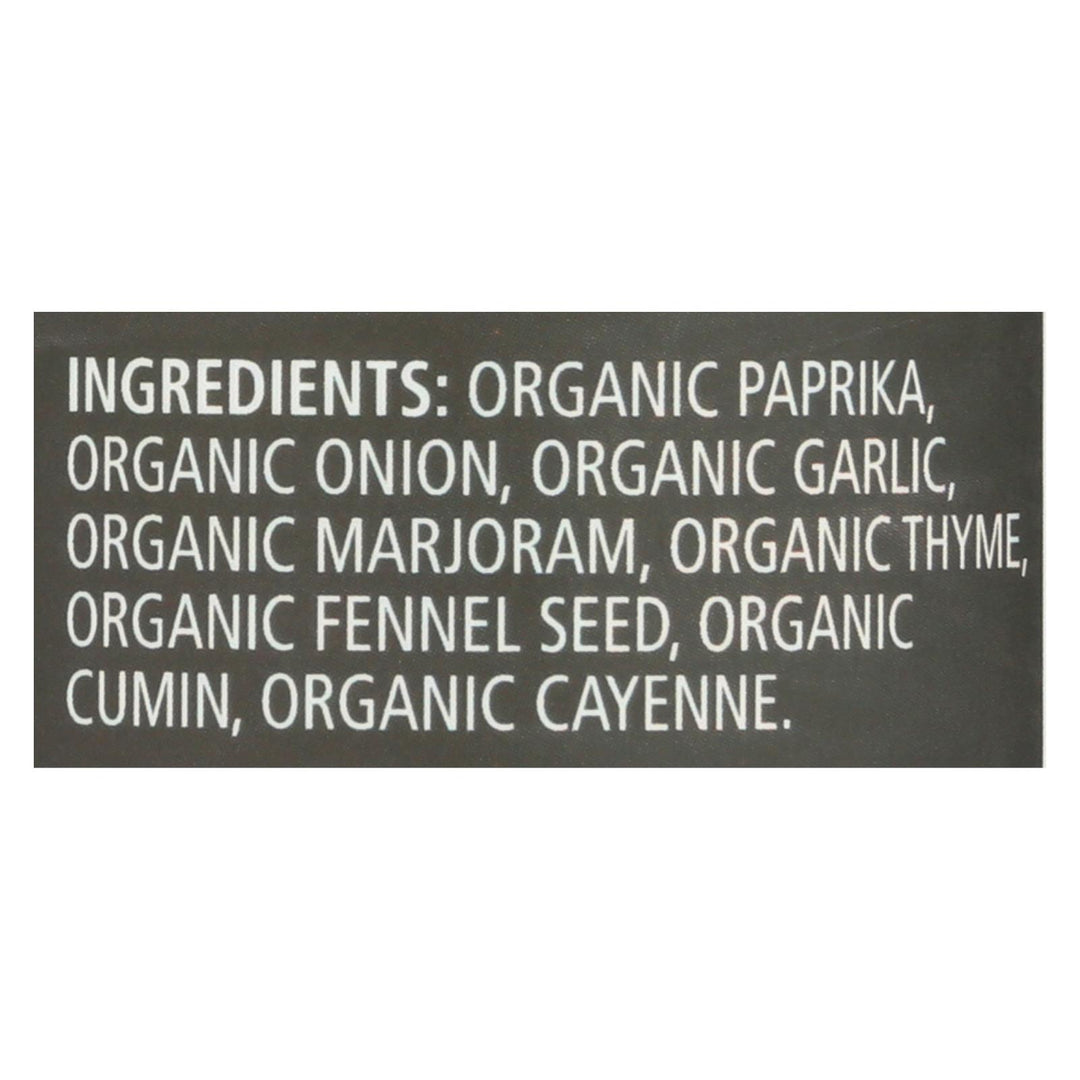 Frontier Herb Cajun Seasoning Blend - Organic - 2.08 Oz