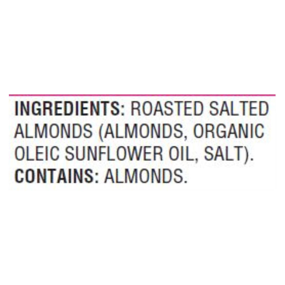 Woodstock Non-gmo Almonds, Roasted And Salted - Case Of 8 - 7.5 Oz