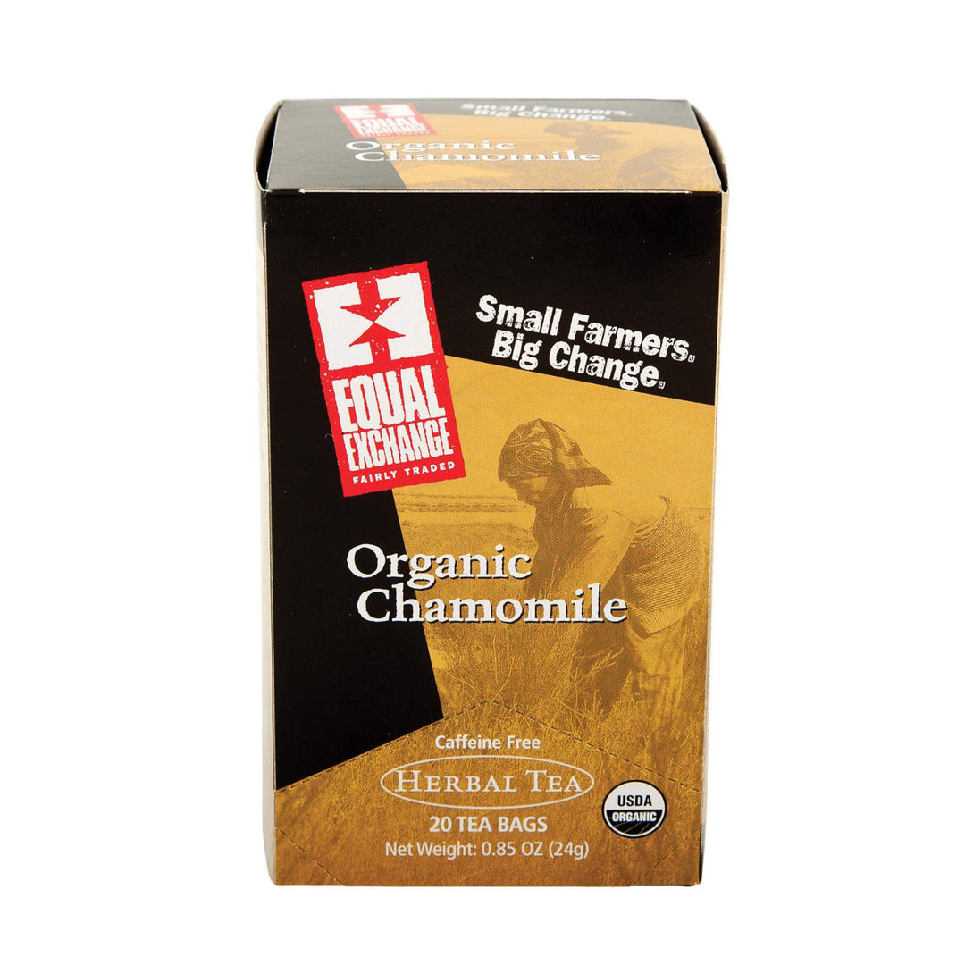 Equal Exchange Organic Chamomile Tea - Chamomile Tea - Case Of 6 - 20 Bags