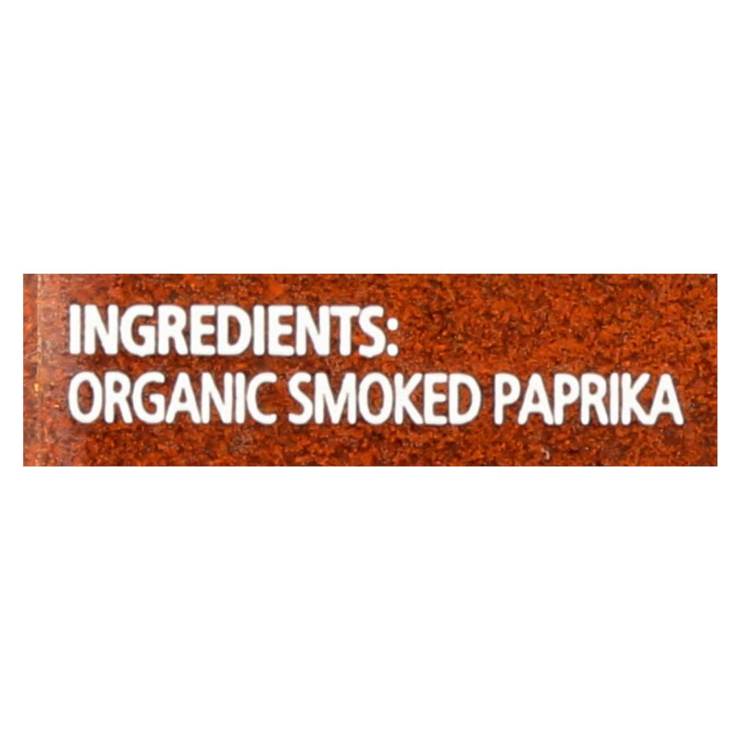 Simply Organic Smoked Paprika - Case Of 6 - 2.72 Oz.