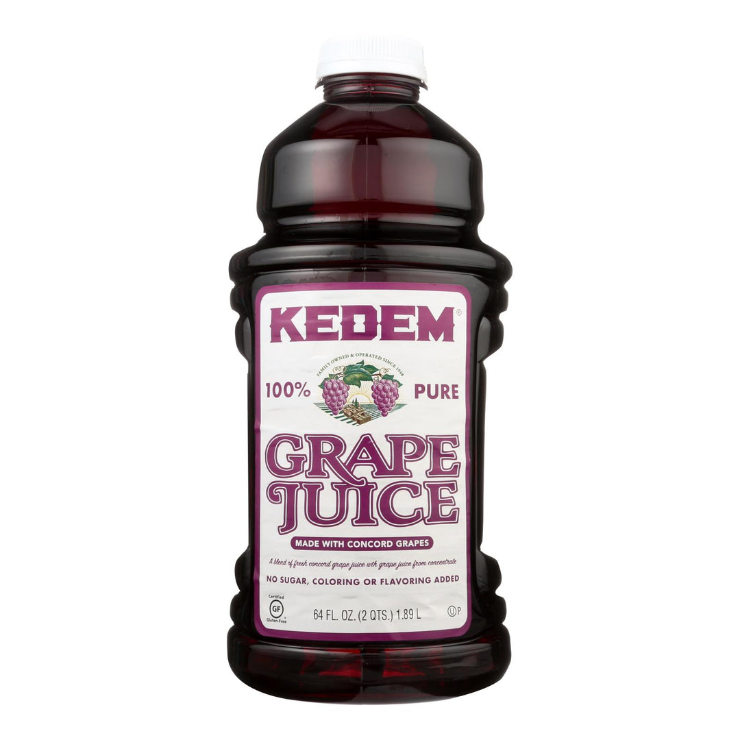 Kedem Grape Juice - Case Of 8 - 64 Fl Oz.