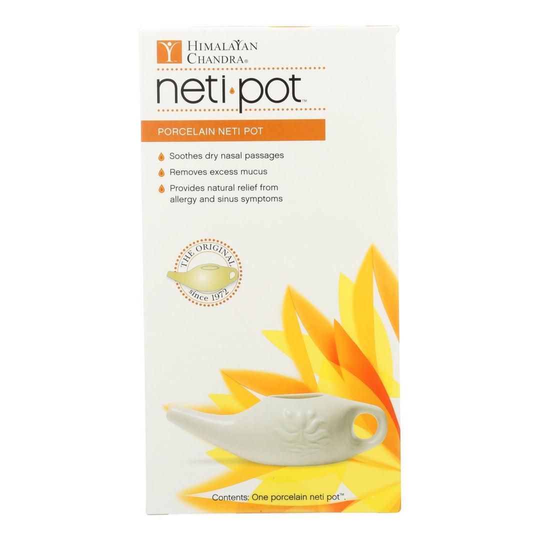 Himalayan Institute Neti Wash Ceramic Neti Pot - 1 Pot