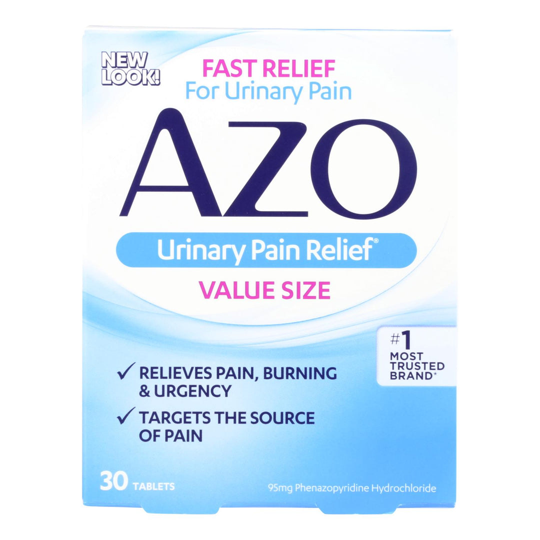 Azo Standard Urinary Pain Relief - 30 Tablets