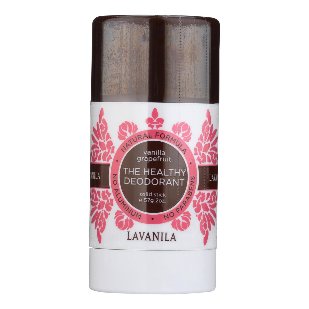 Lavanila Laboratories The Healthy Deodorant - Vanilla Grapefruit - 1 Each - 2 Oz.