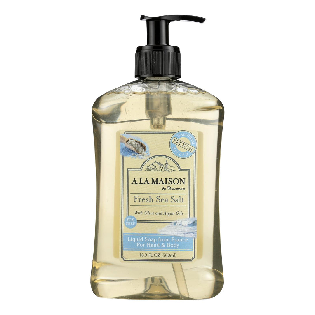 A La Maison - French Liquid Soap - Fresh Sea Salt - 16.9 Oz