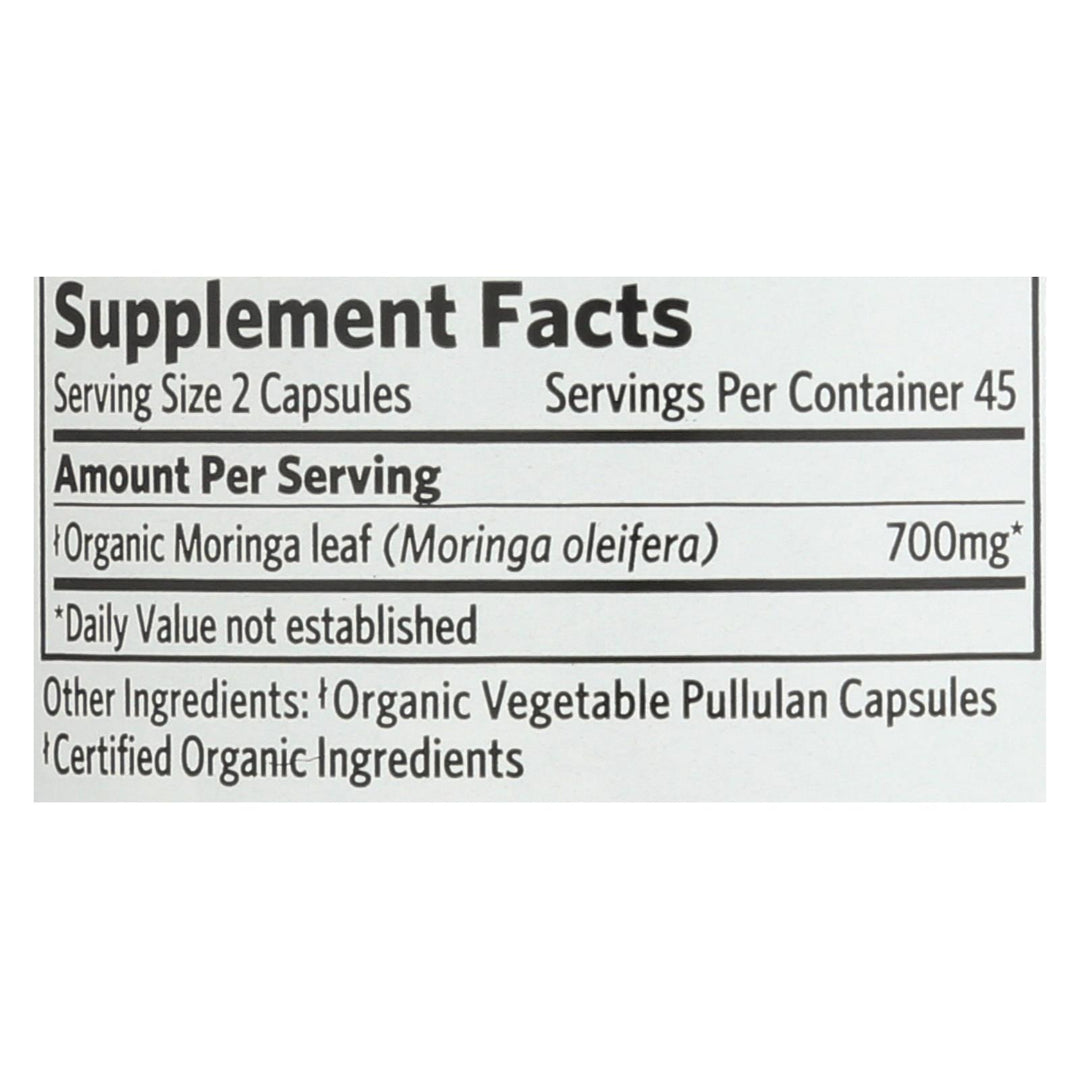 Organic India Moringa - 90 Vcap