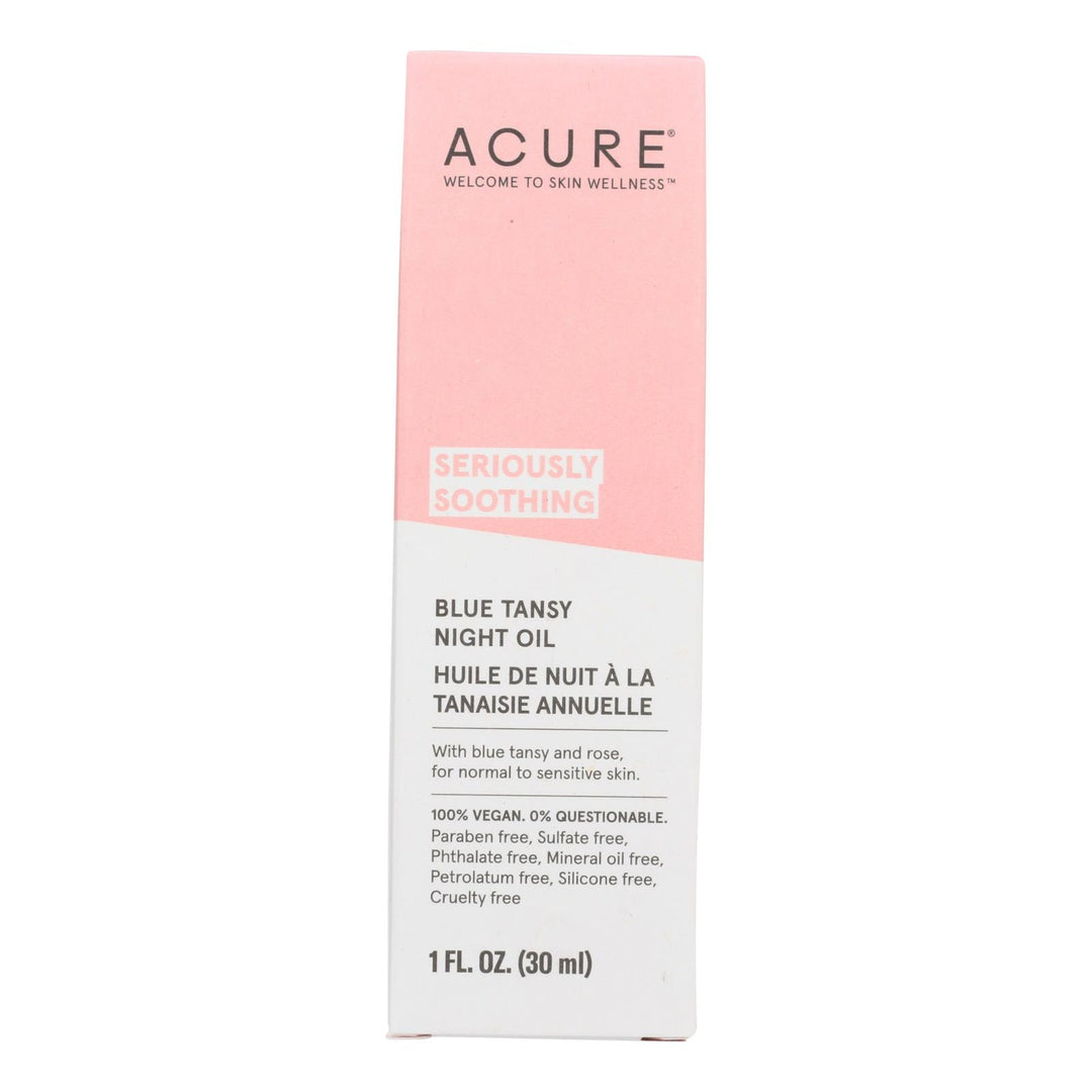 Acure - Oil - Tansy - Soothing Blue - 1 Fl Oz